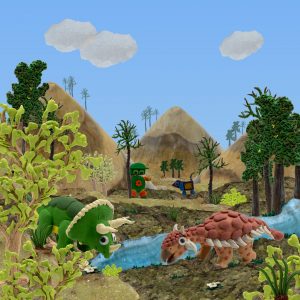 Dinosaur Detective Robots From Outer Space
